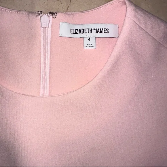 Elizabeth and James Leonie Dress in Cherry Blossom (light pink) EUC sz 4 - Picture 10 of 16